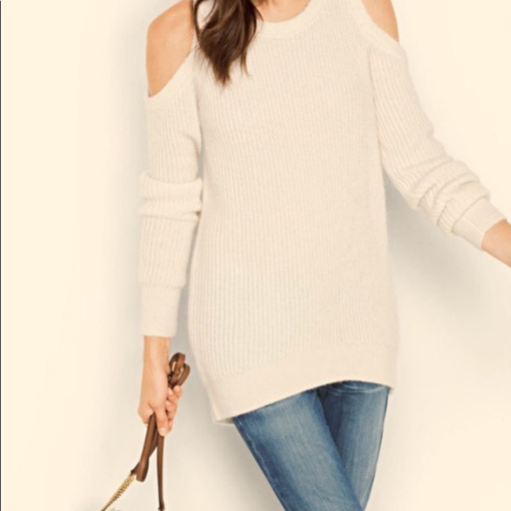 Michael Kors Cold Shoulder Sweater